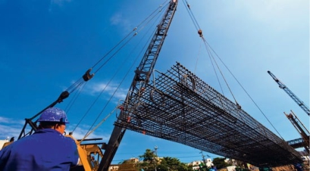 Obra com materiais Ferragens Ipiranga